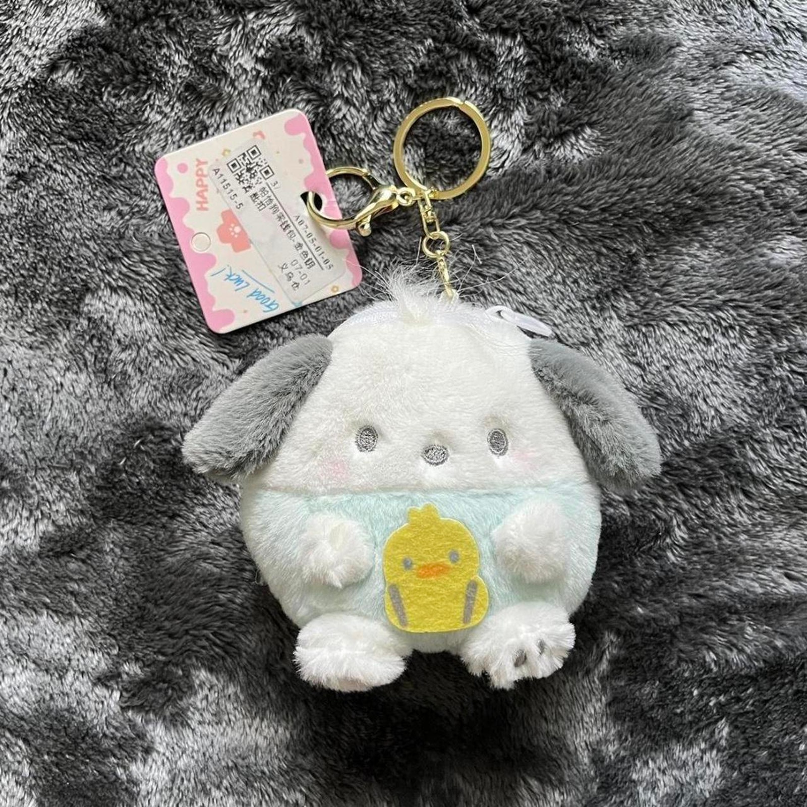 Pochacco Sanrio Keychain Coin Purse